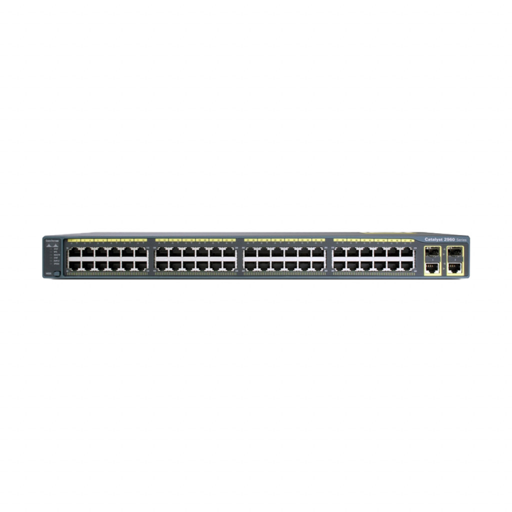 سوئیچ شبکه 50 پورت سیسکو مدل WS-C2960+48TC-L